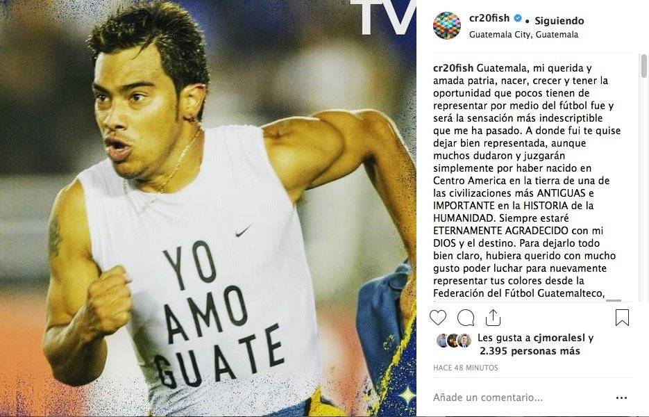 Carlos Ruiz y el mensaje que envió