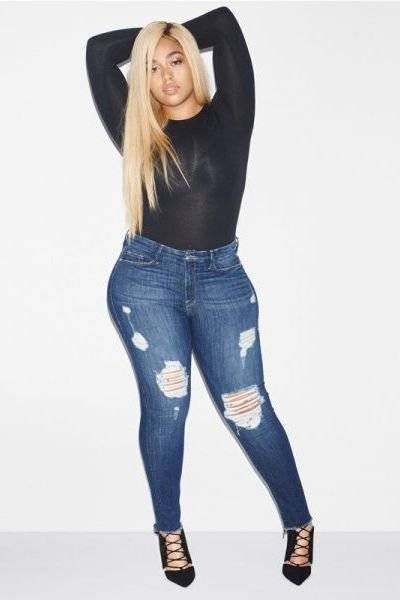 Jordyn Woods, Good American Jeans