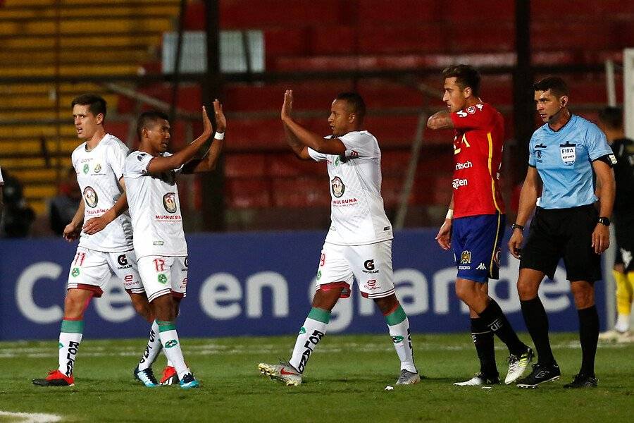 Mushuc Runa vivió una jornada histórica en Santa Laura ante Unión Española / Foto: Photosport