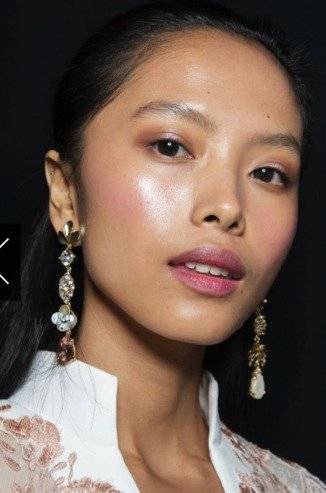 Skin glossy