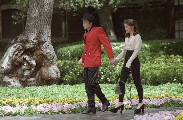Michael Jackson y Lisa Marie Presley