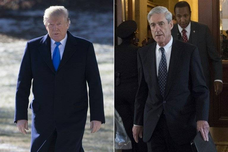 Donald Trump y Robert Mueller