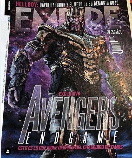 Se filtró la primera imagen completa de Thanos