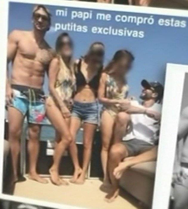 modelo extorsionada
