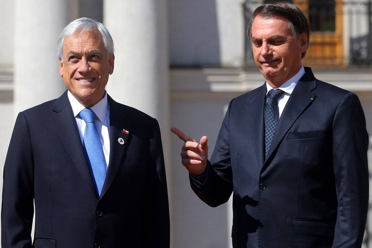 Sebastián Piñera y Jair Bolsonaro