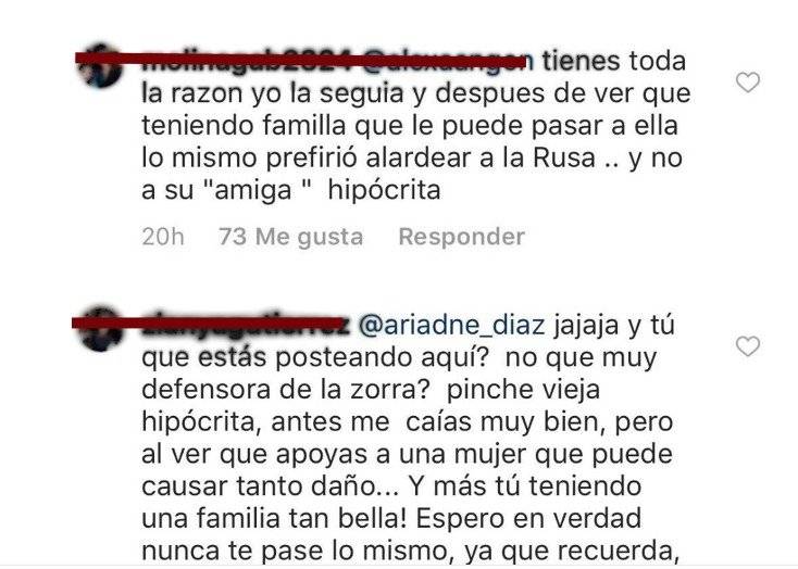 Instagram Geraldine Bazán