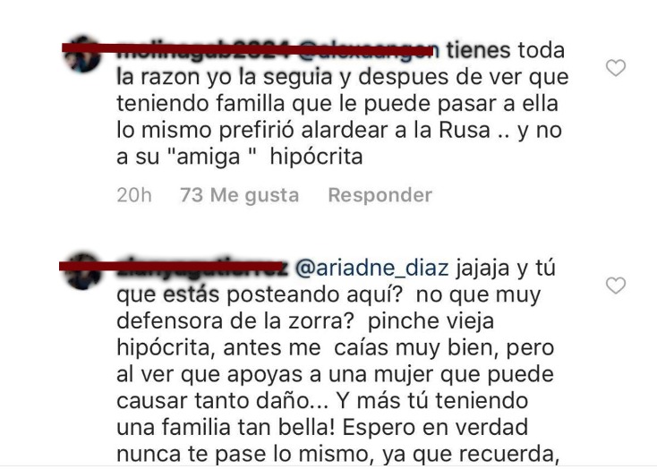Instagram Geraldine Bazán Instagram Geraldine Bazán