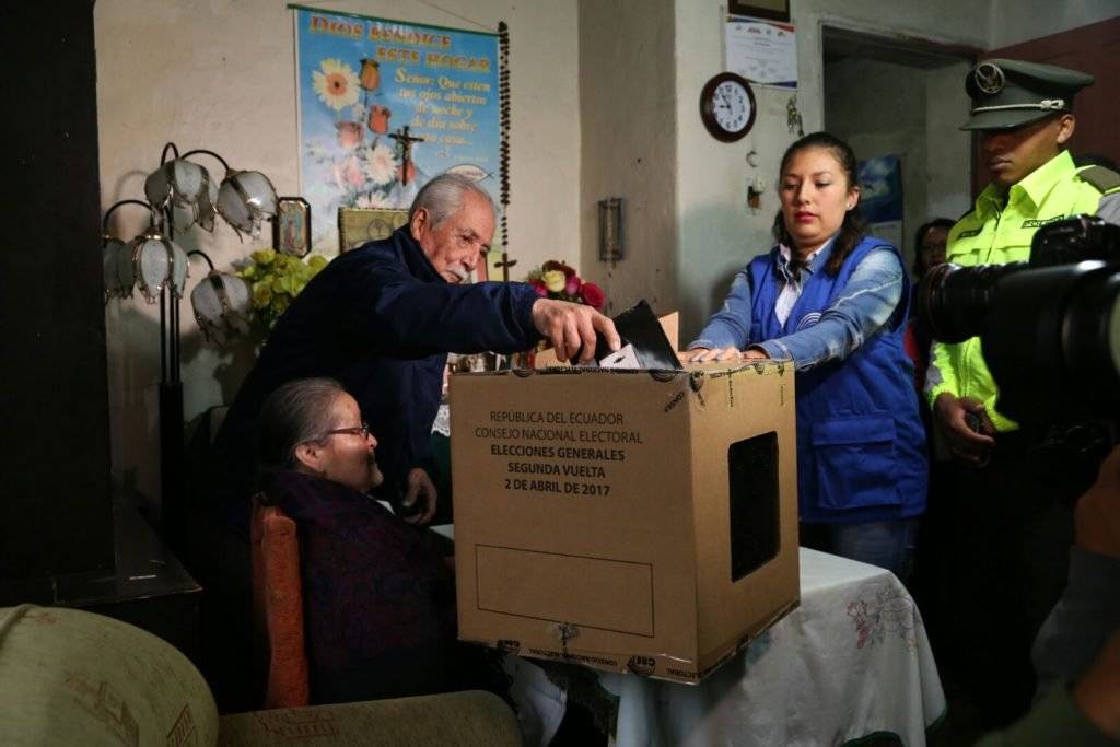Voto en casa