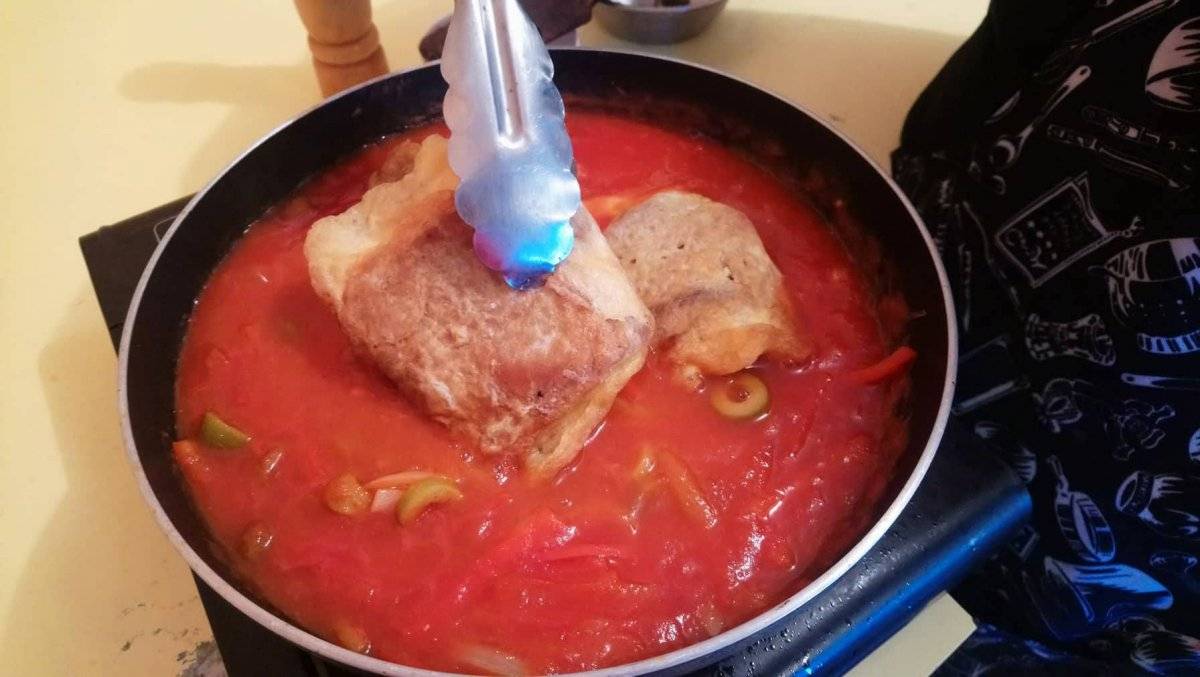 Bacalao a la vizcaína