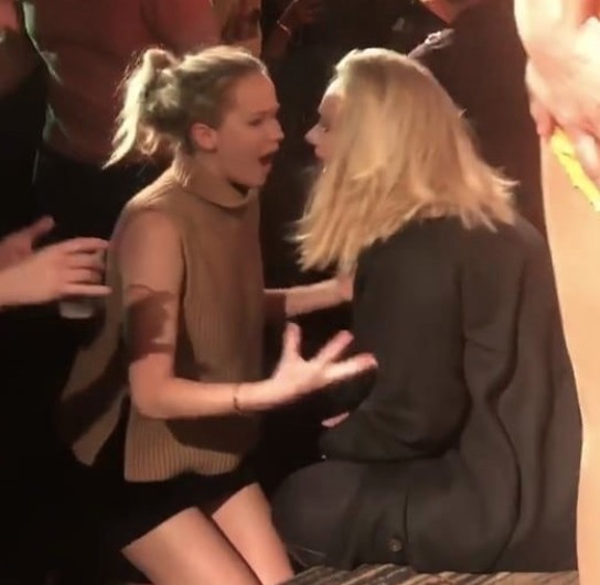 Adele y Jennifer Lawrence Adele y Jennifer Lawrence