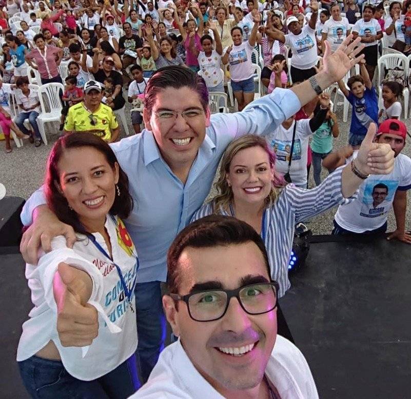 En su mensaje compartido en Instagram, Guschmer agradeció a los ciudadanos por "el cariño, confianza, y respaldo. El post estuvo acompañado del lema de campaña: "Guayaquil Sigue".