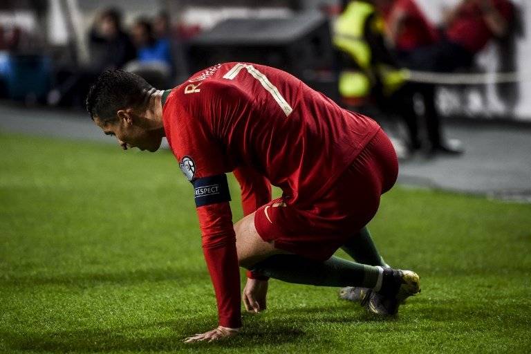 Lesión, Cristiano Ronaldo