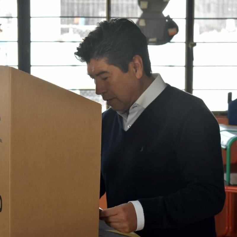 Delfín Quishpe, virtual ganador de la Alcaldía de Guamote
