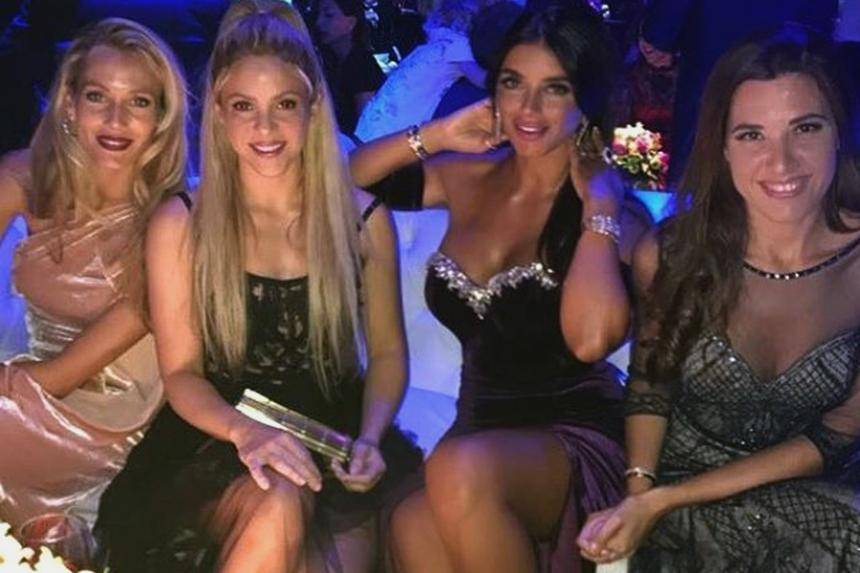 Shakira en la boda de Messi y Antonella Shakira en la boda de Messi y Antonella
