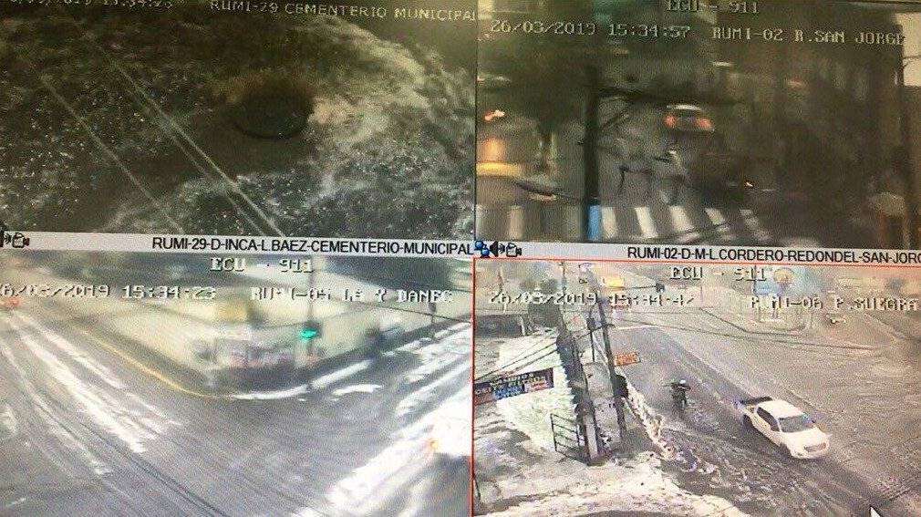 Lluvia en Rumiñahui