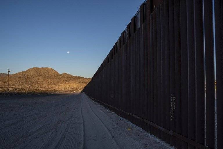 Muro fronterizo en Nuevo México