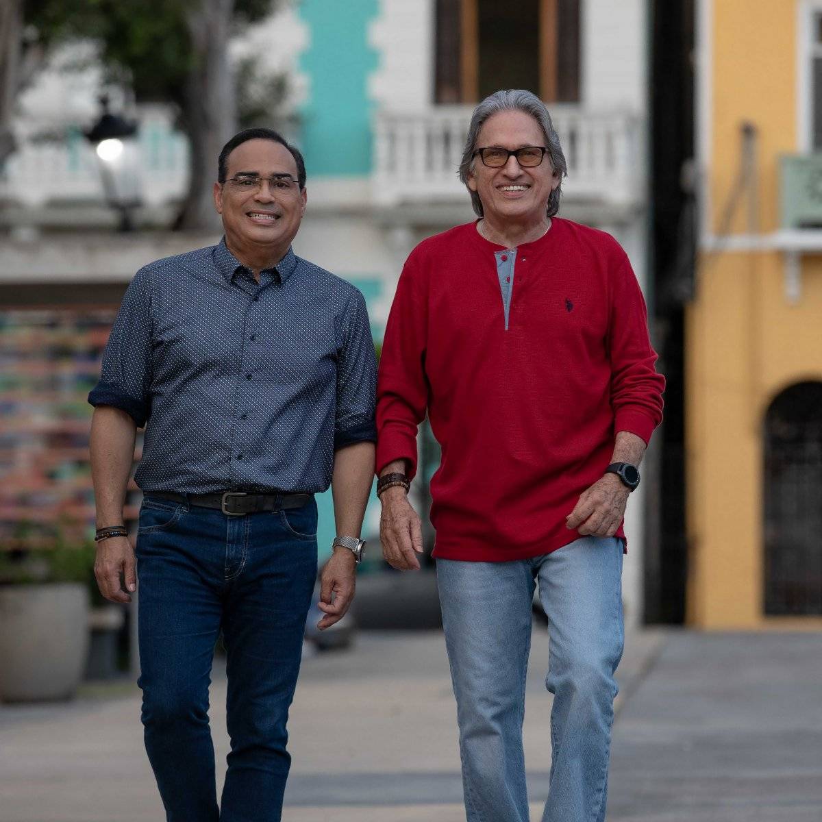 Gilbertito Santa Rosa y José Nogueras