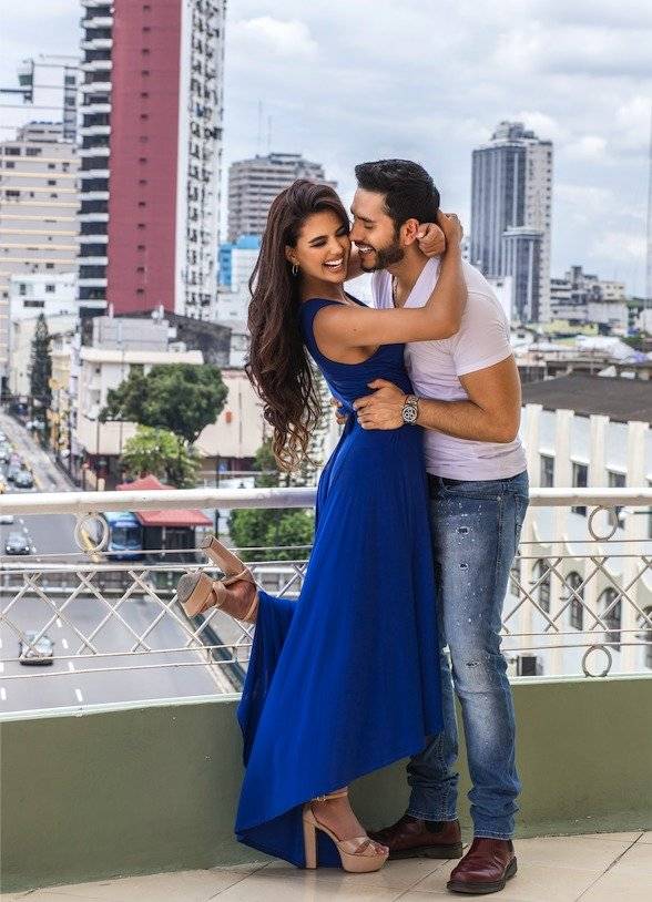 Dayanara Peralta y Jonathan Estrada