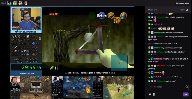 Cuatro transmisiones en una: Twitch estrena su nuevo "Modo Escuadrón" Cuatro transmisiones en una: Twitch estrena su nuevo "Modo Escuadrón"