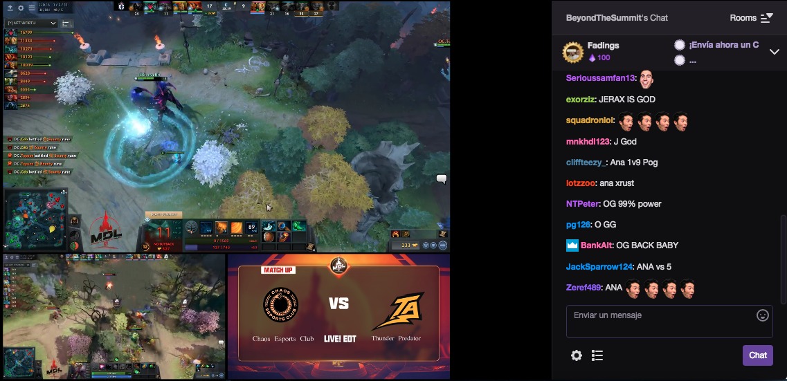 Cuatro transmisiones en una: Twitch estrena su nuevo "Modo Escuadrón" Cuatro transmisiones en una: Twitch estrena su nuevo "Modo Escuadrón"