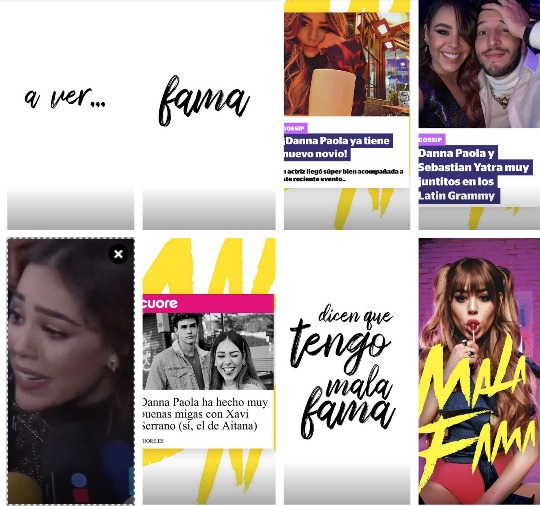 La mirada de Danna Paola.