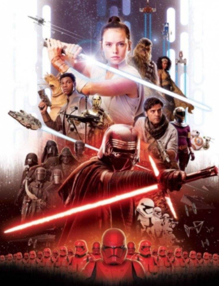 Se filtra póster y galería de personajes del Episodio IX de Star Wars