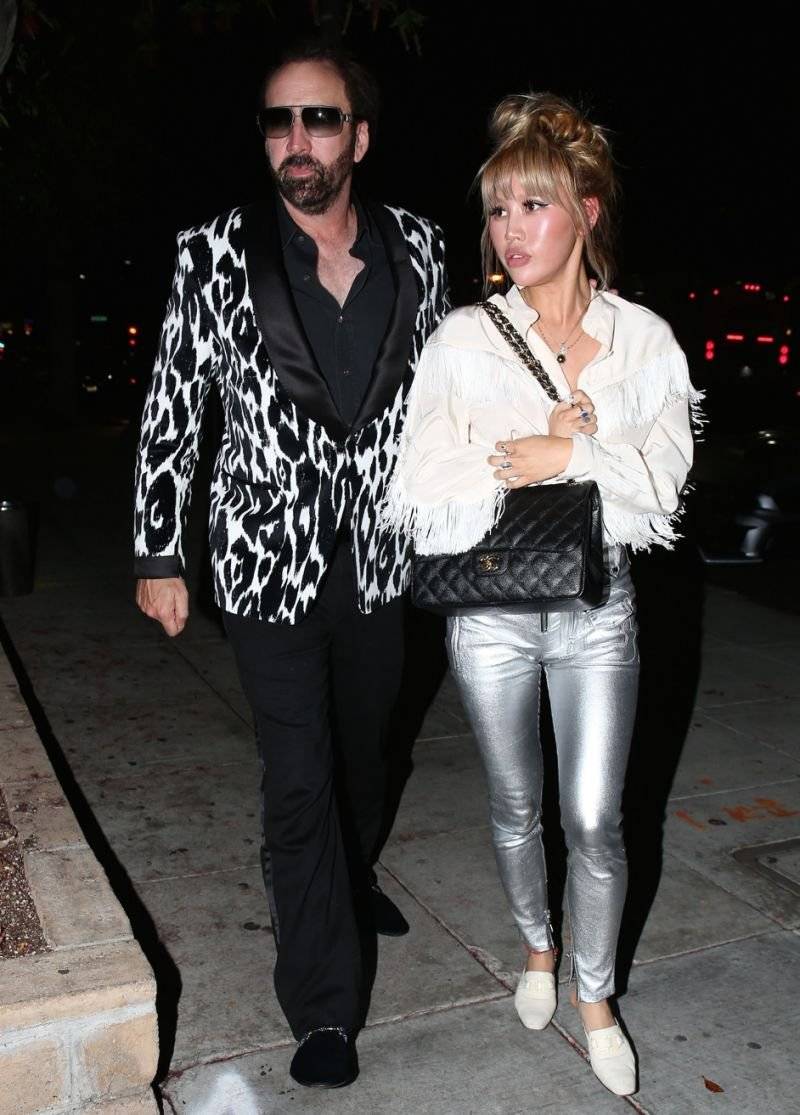 Nicolas Cage y Erika Koike