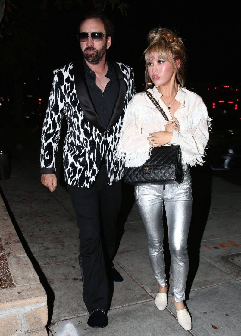 Nicolas Cage y Erika Koike