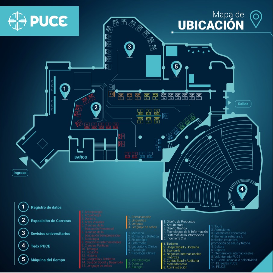 Más de 40 carreras académicas oferta la PUCE en su Casa Abierta Más de 40 carreras académicas oferta la PUCE en su Casa Abierta