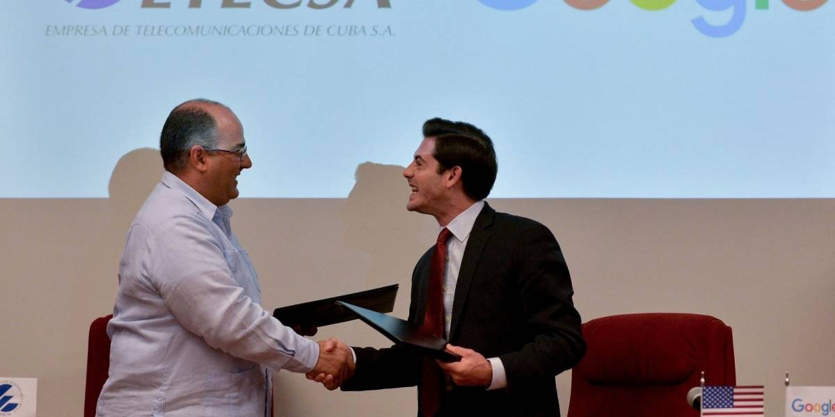 Google y Cuba firmaron acuerdo para mejorar el tráfico de internet en la isla