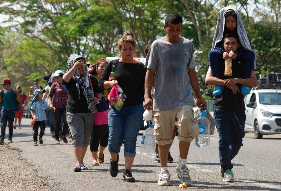 Migrantes centroamericanos
