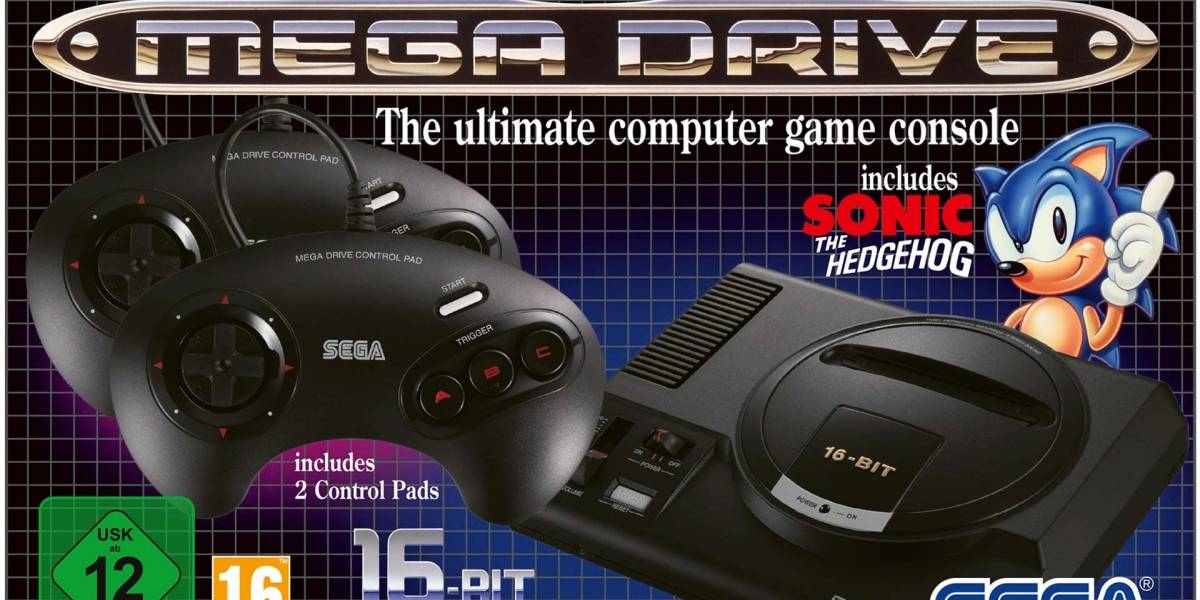 Sega anunció para el 19 de septiembre su consola Genesis Mini
