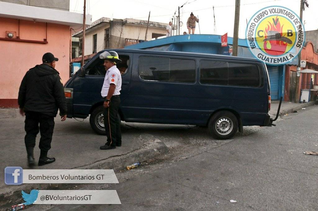 piloto de microbús asesinado en zona 18