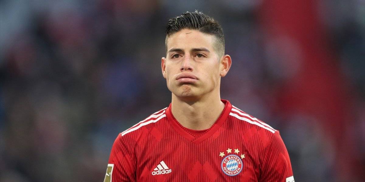 James Rodríguez se volvió a lesionar