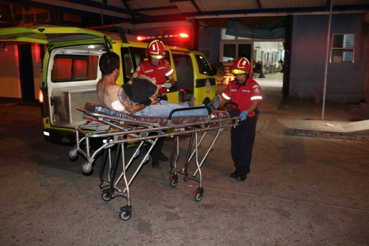 hombre herido en ataque armado en zona 11