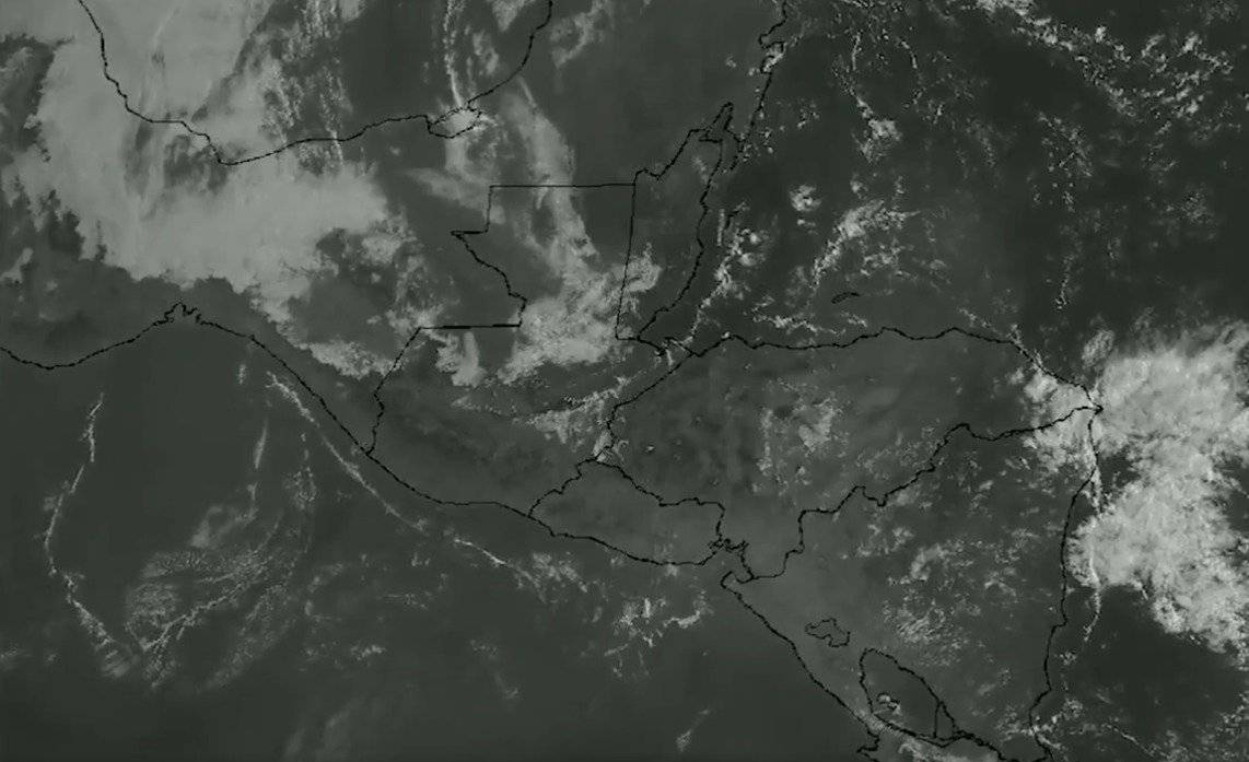 Lluvia en Guatemala.