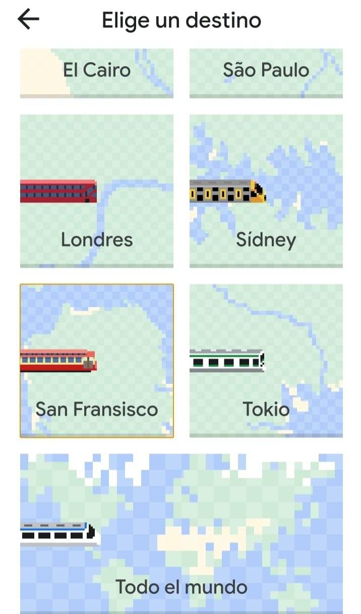 Google Maps añade de forma oculta el juego Snake por el April