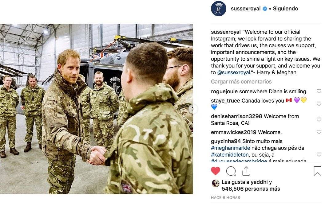 ¡Meghan Markle y el príncipe Harry lo volvieron a hacer! Su Instagram causa revuelo