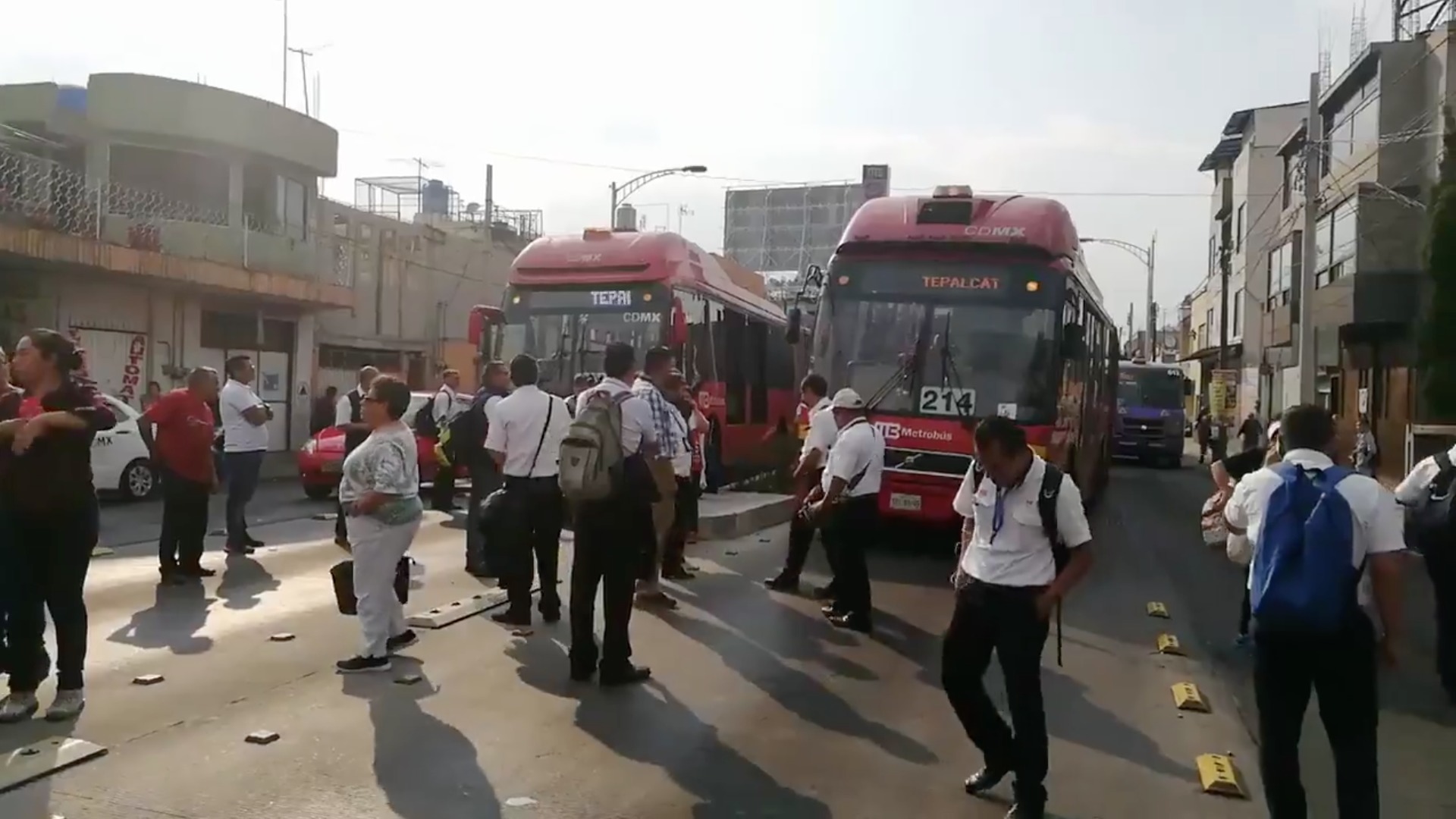 Metrobús paro Metrobús paro
