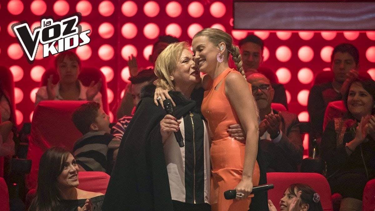 Fanny Lu y su mamá