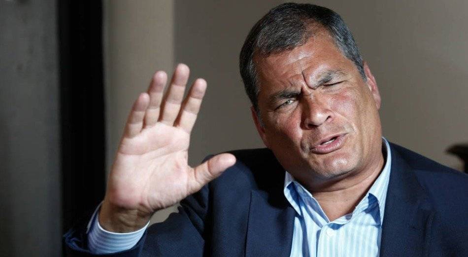 Rafael Correa, expresidente de Ecuador