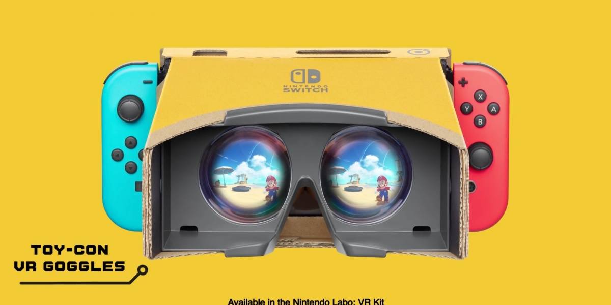 Dos personajes icónicos llegarán a los lentes VR de Nintendo Labo