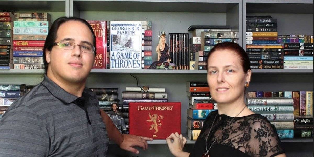 ¡Conoce a la pareja más grande fans de Game of Thrones!