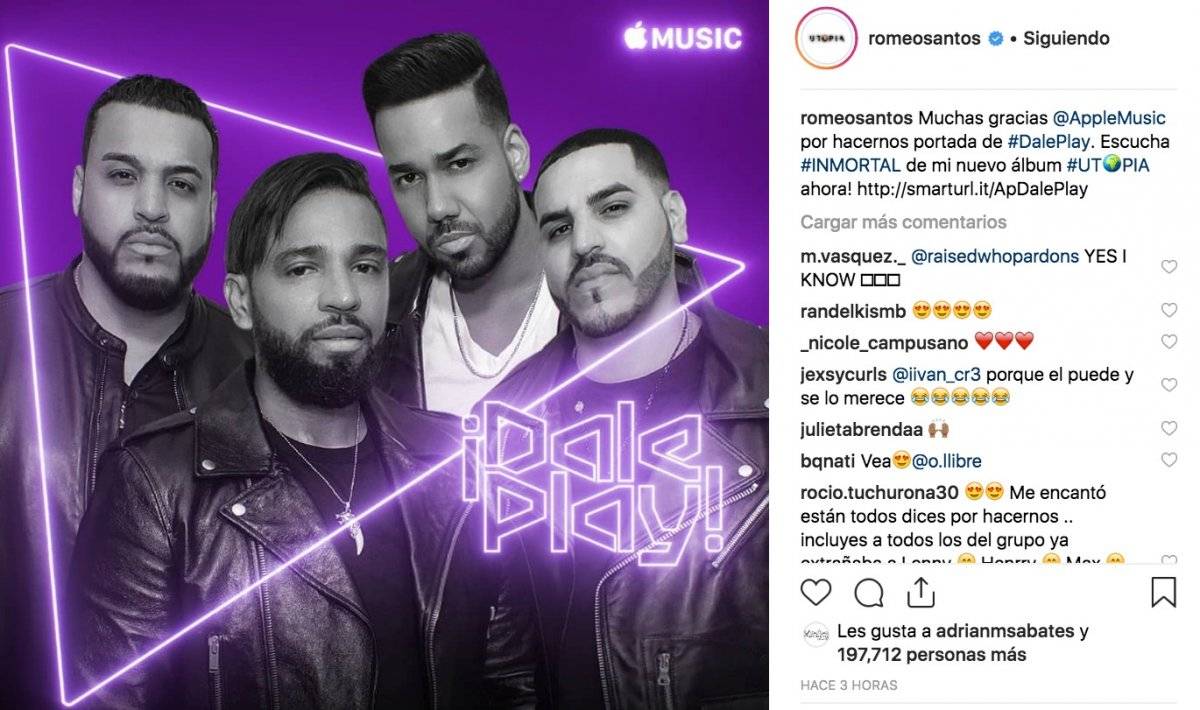 La nueva canción de Romeo Santos con Aventura después de años