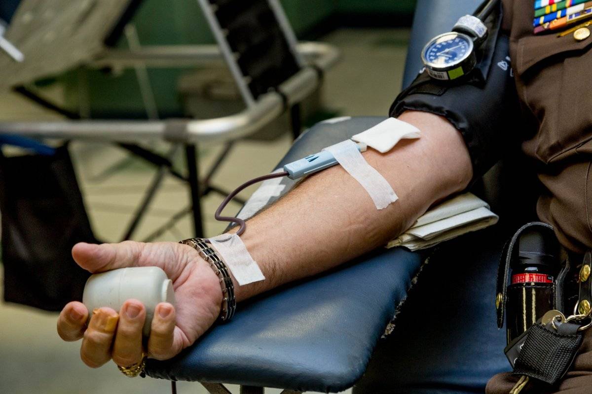donar sangre