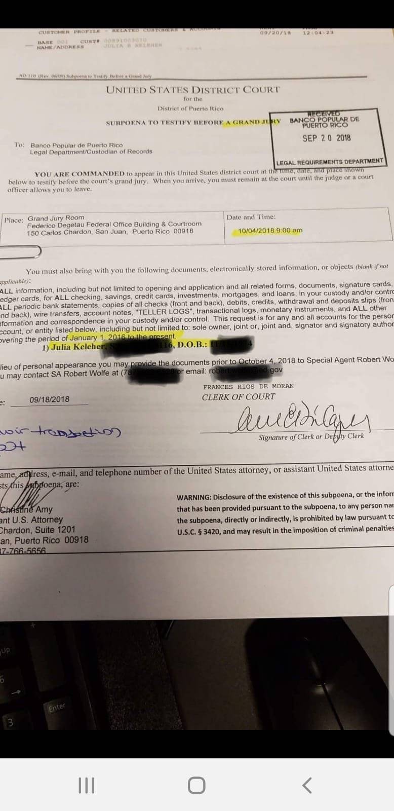 Subpoena Keleher CORRECTO
