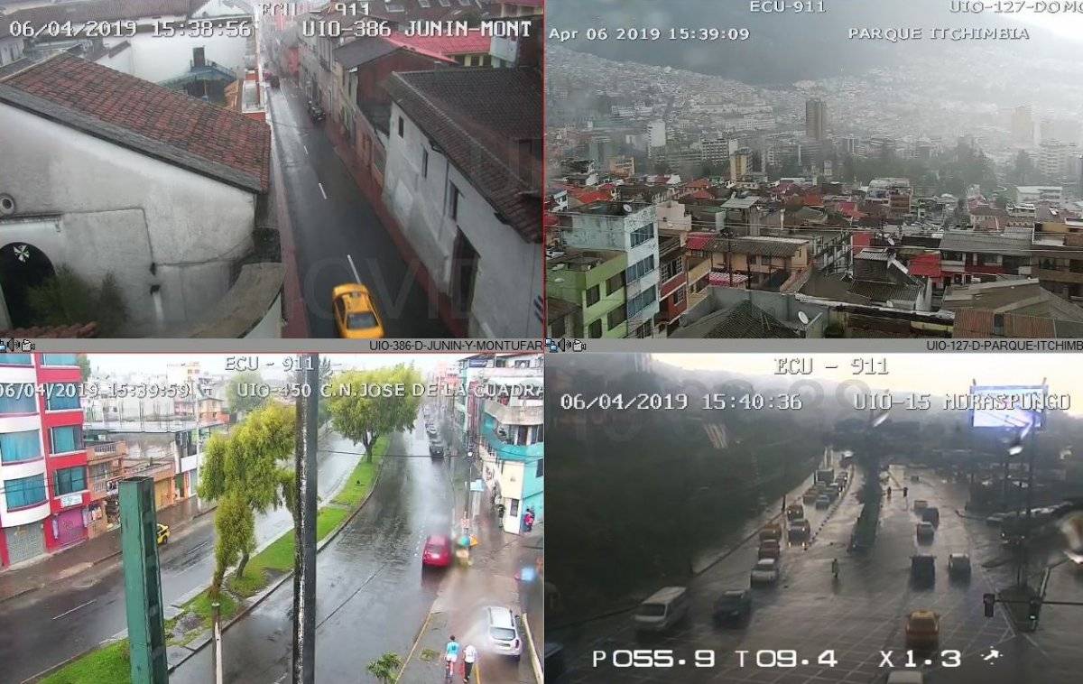 Lluvia en Quito