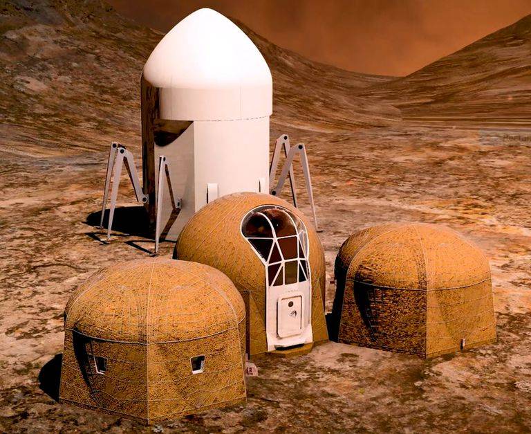 NASA presenta tres diseños de hogares para vivir en el planeta Marte NASA presenta tres diseños de hogares para vivir en el planeta Marte