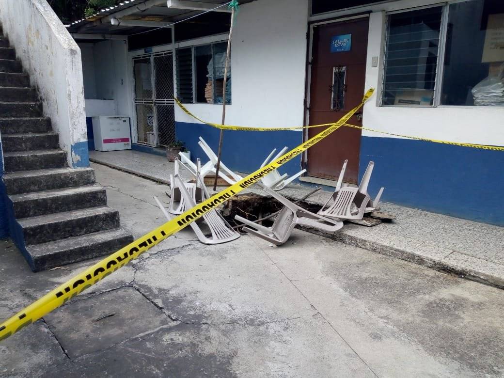 Hundimiento hospital maternidad, zona 13