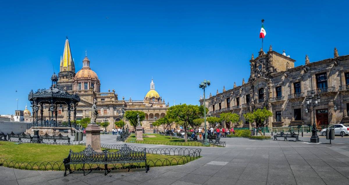 Vista de la ciudad de Guadalajara